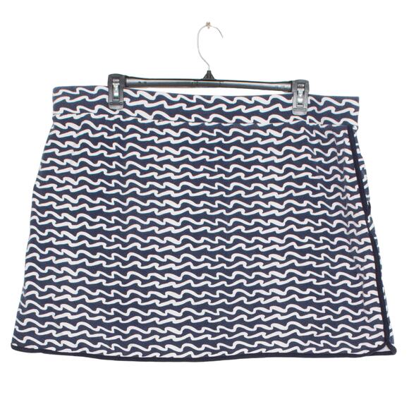 T by Talbots Womens Skort Skirt Athletic Elastic Waist Pockets Blue 3X Petite EF - Picture 5 of 5